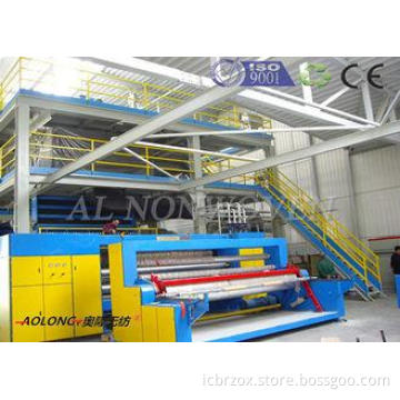 3200mm 4700T SSS PP Non Woven Fabric Making Machine Finenes